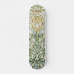 Skateboard William Morris Lily y Pomegranate Flower Classic