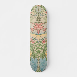 Skateboard William Morris Myrtle Flor Floral Botánica