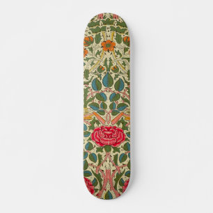 Skateboard William Morris Rosa Floral Chintz Pink