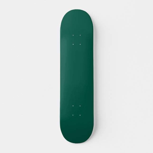 Skateboard WILLOW GREEN (color sólido) ~ (Anverso )