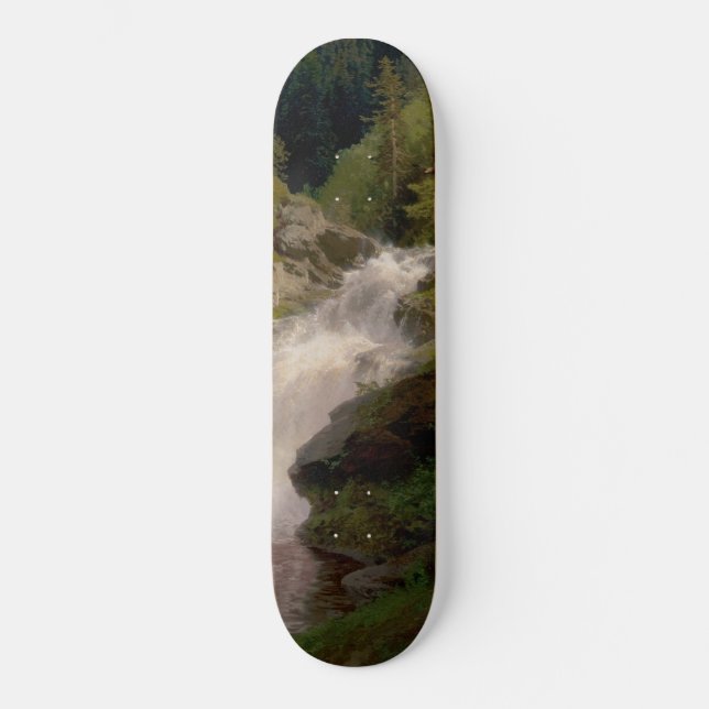 Skateboard Winona Falls (US Landscape) (por Hermann Herzog) (Anverso)