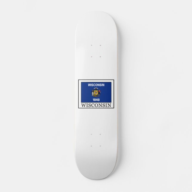 Skateboard Wisconsin (Anverso)
