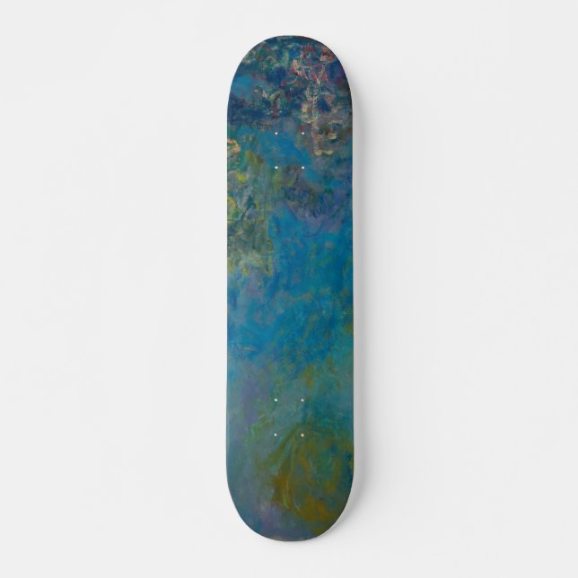 Skateboard Wisteria de Claude Monet (Anverso )