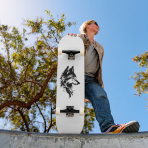 Skateboard Wolf
