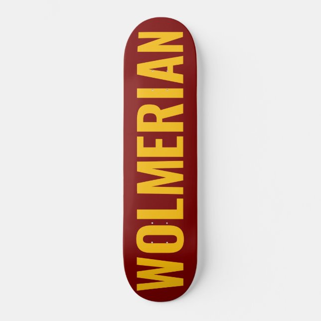 Skateboard WOLMERIAN (Anverso)