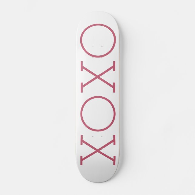 Skateboard XOXO (Anverso)