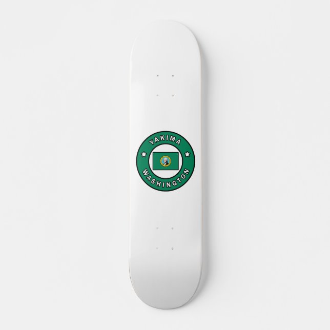 Skateboard Yakima Washington (Anverso )