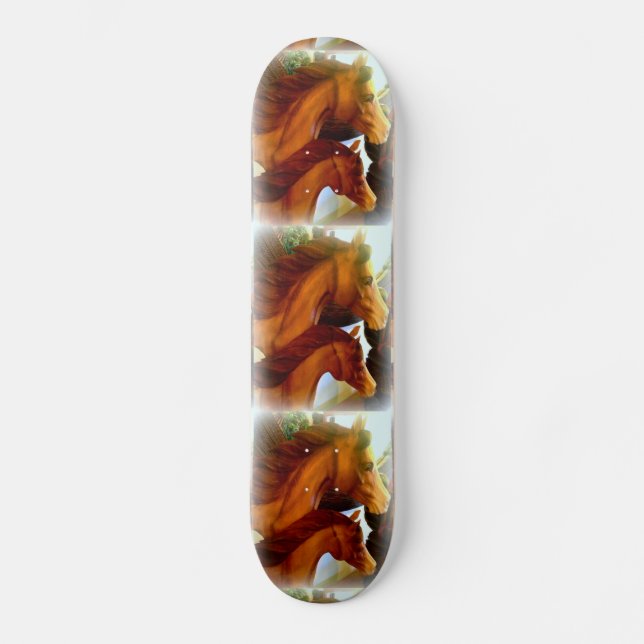 Skateboard yeguas y potros (Anverso)