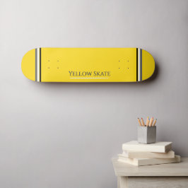 Skateboard Yellow Skate