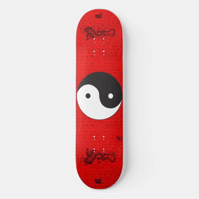 Skateboard Yin-Yang (Anverso)