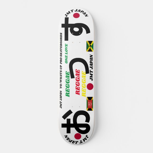 Skateboard YO /QUÉ PASA  JMT JAPÓN  8 1/4" Tabla de Skateboar (Anverso)