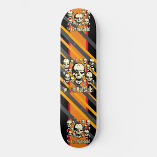 Skateboard Yo Tengo Calaveras Locas Tirar Gfx