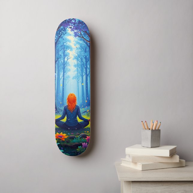 Skateboard  yoga (Arte de la pared)