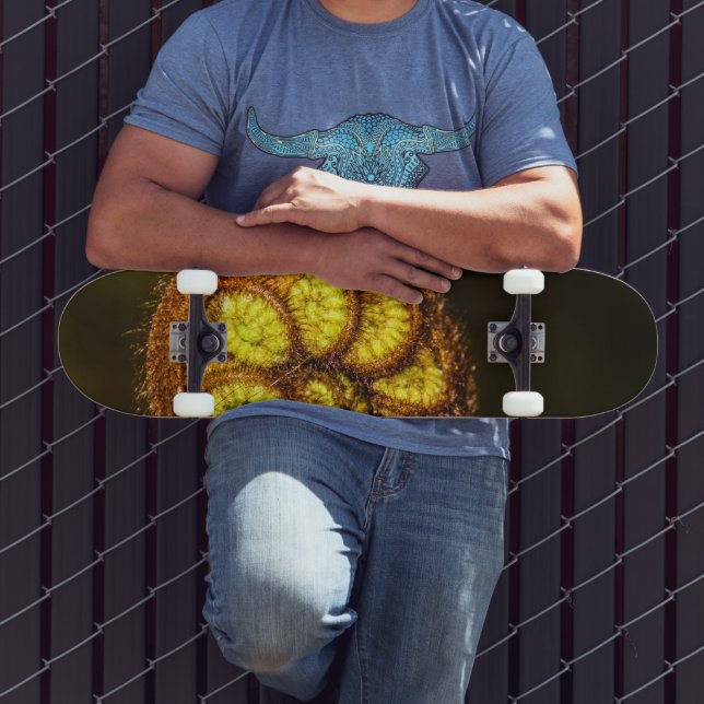 Skateboard Young Fern Leaves (Exterior 3)