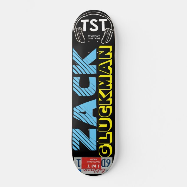 Skateboard ZACK GLUCKMAN (Anverso)