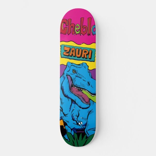 Skateboard ZAURI ボード【8 1/8インチ(20.63cm)】デッキ (Anverso)