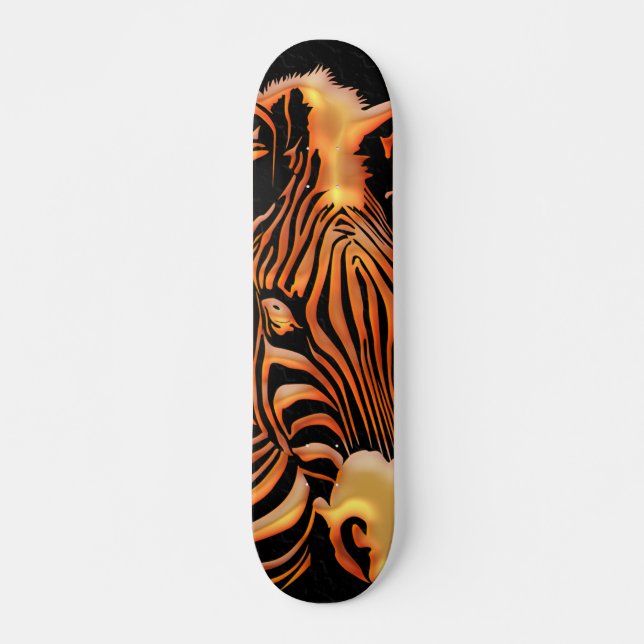 Skateboard Zebra 1 (Anverso )