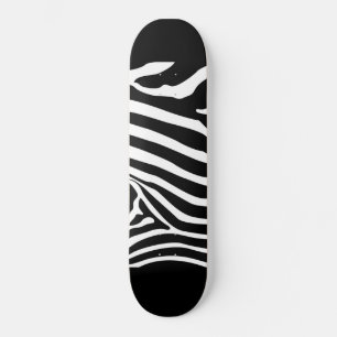 Skateboard Zebra Stripes