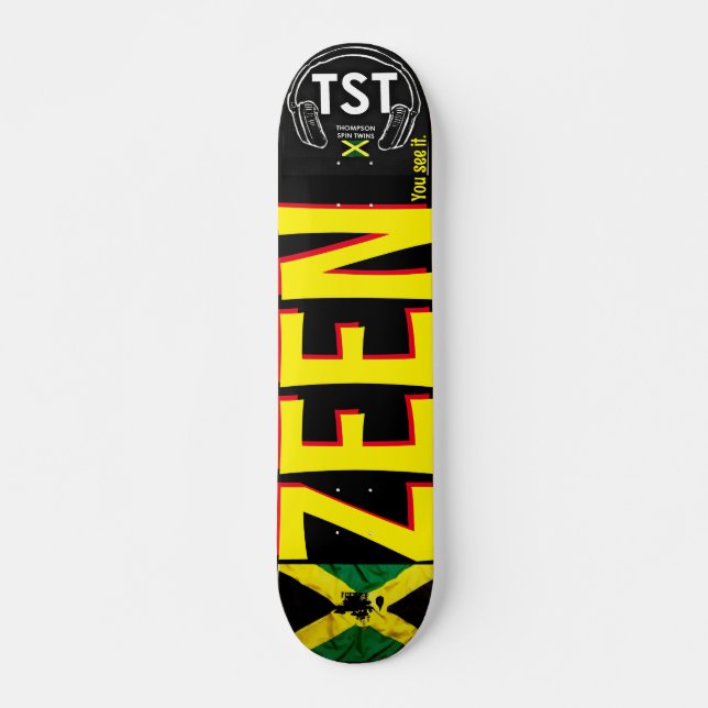 Skateboard ¡¡¡ZEEN!!! Tablas de 7 3/4" (Anverso )