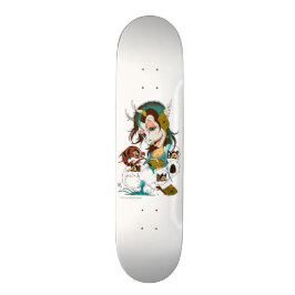 Skateboard zodiaco del acuario
