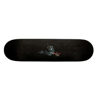 Skateboard Zombi Chica de revista de los mares