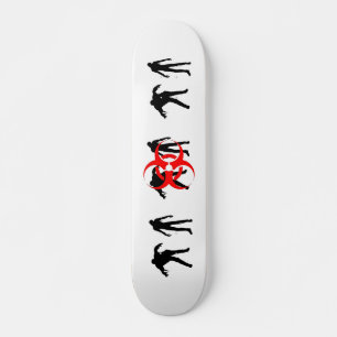 Skateboard Zombie Bio-hazard