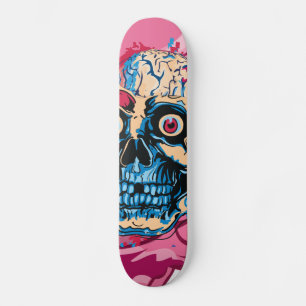 Skateboard Zombie Brain