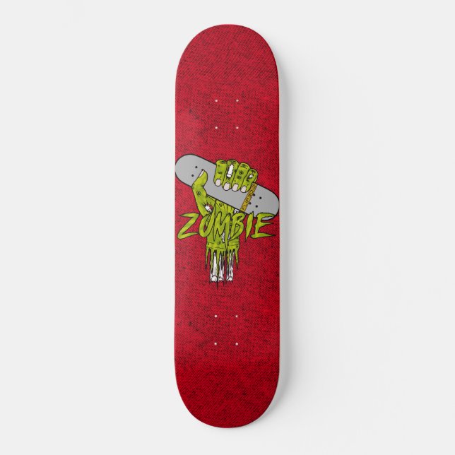 Skateboard Zombie Hand SKT (Anverso)