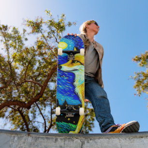 Skateboard Zorro de la noche estrellada