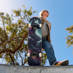 Skateboard Zorro Espiritual Fantástico de Luz Estelar Cósmica