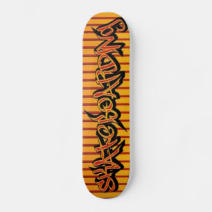 Skateboarding Roja Amarilla - Skateboard