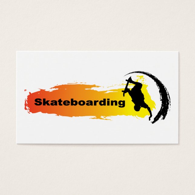 Skateboarding única (Frente)
