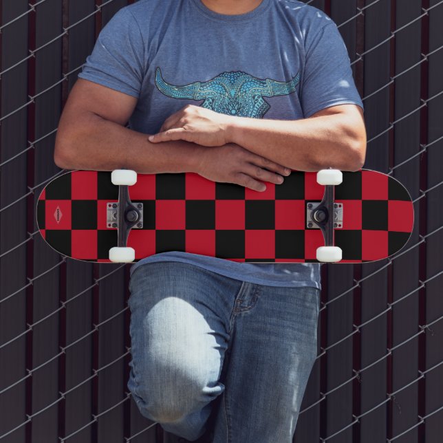 Skateboards Corrector negro y rojo HAMbWG (Exterior 3)