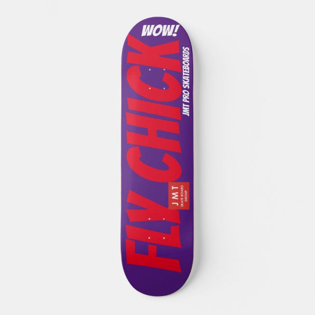 SKATEBOARDS DE CHICK DE VUELTA / JMT SKATEBOARDS (Anverso)