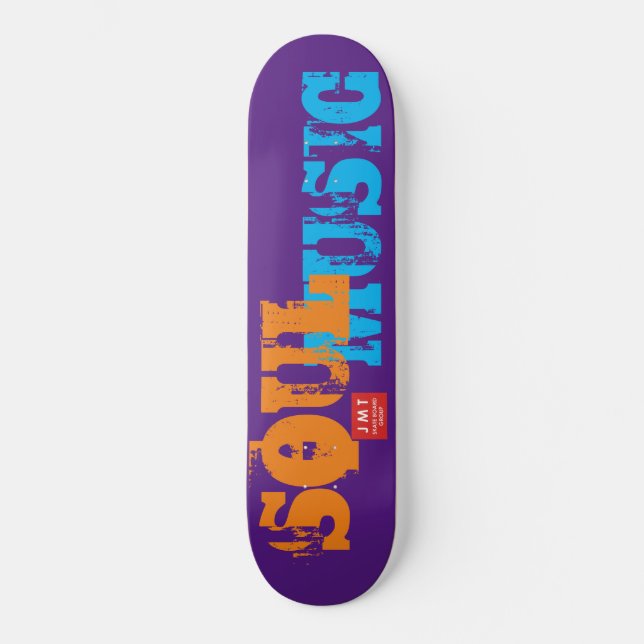 SKATEBOARDS DE MÚSICA SOUL / JMT SKATEBOARDS (Anverso)