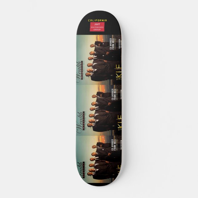 SKATEBOARDS DE RIQUEZA / JMT USA (Anverso)