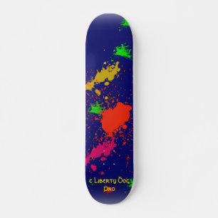 SKATEBOARDS - ESLADOS DE PINTURA RAD - PERRO DE LI