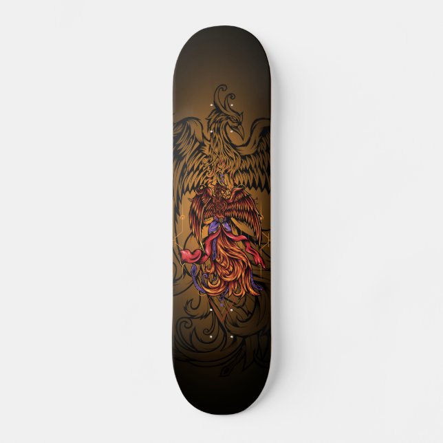 Skateboards le feu du Phénix (Anverso)