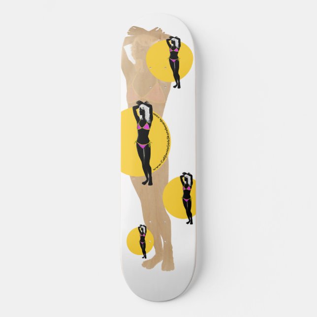 Skateboards para Chicas de California - Logo de Co (Anverso)