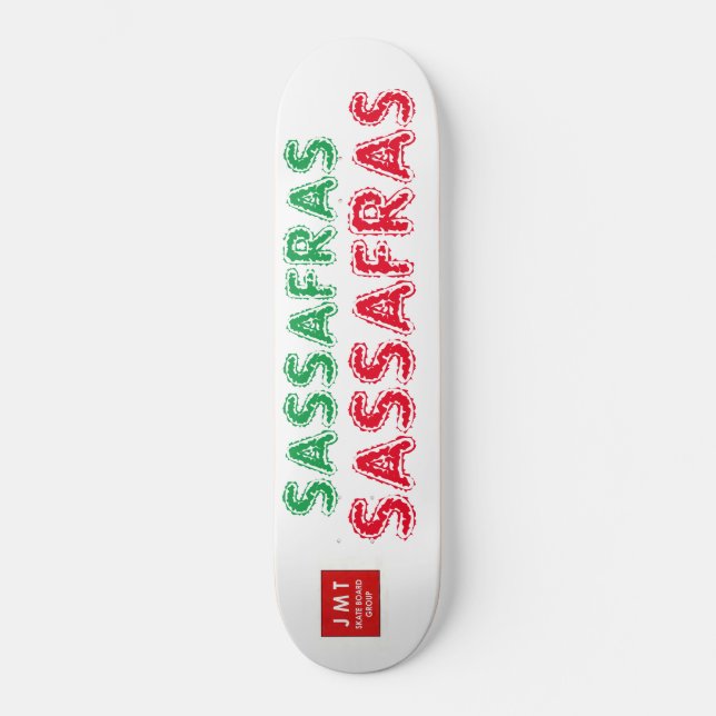 Skateboards SASSAFRAS / JMT SKATEBOARDS (Anverso)