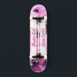 Skater Chica Gone Wild Skateboard<br><div class="desc">¡Pónganse los pies en este tablero de patinaje! Haz que este skateboard sea tu propio agregando tu texto. Para acceder a las herramientas de edición avanzadas, vaya a "Personalizar esta plantilla" y haga clic en "Detalles", desplácese hacia abajo y presione el enlace "clic para más personalizares". Ideal para cualquier ocasión,...</div>