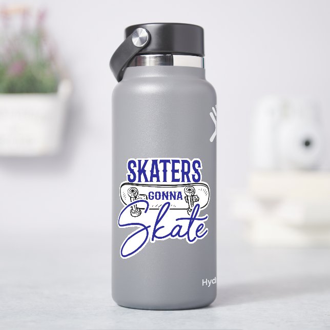 Skater Gonna Skateboard Pegatina de 4" KisCut Viny (hidrofrasco)