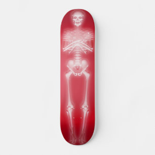 Skeleton brillante: Skateboard Personalizado