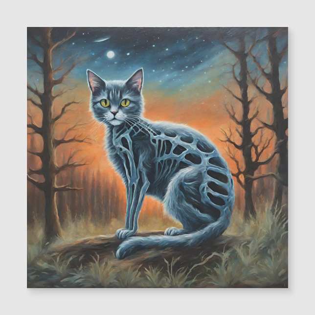 Skeleton Cat (Anverso)