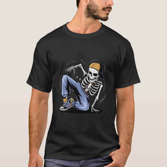 Skeleton Dancer Trend camiseta Guay (Anverso)