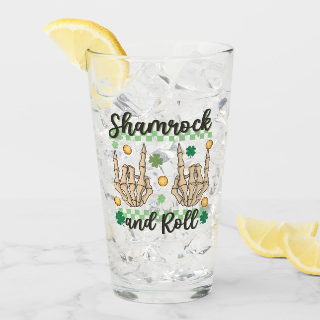 Skeleton de mano de Shamrock y Roll (Anverso (hielo))