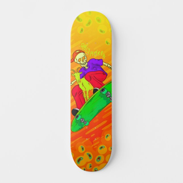 Skeleton de Polymorph y Skateboard de amigos (Anverso)