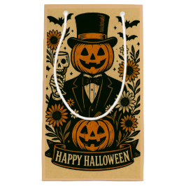 Skeleton en bolsas de favores de partido esmoquetó