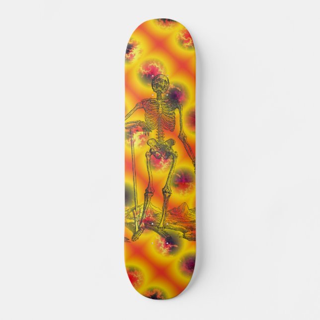 Skeleton Skateboard (Anverso)