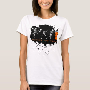 Skeletons Funny Camiseta espeluznante de Hallowe